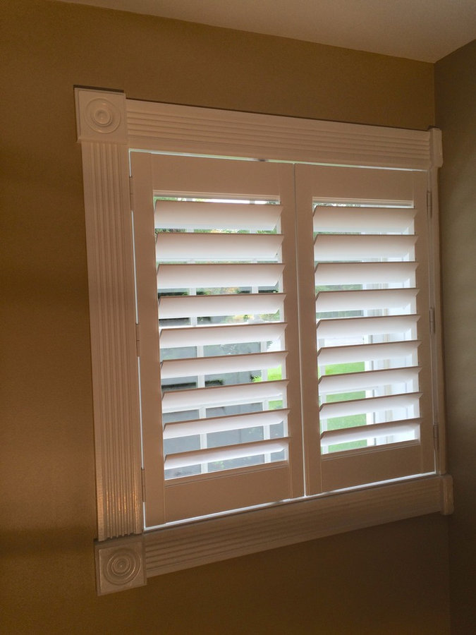 White Plantation Shutters