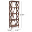 Abel Mango Wood Bookcase
