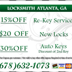 Car Locksmith Atlanta - Products