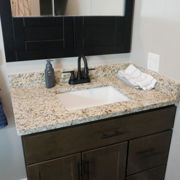 New home finished with BaileyTown Select Cabinets throughout