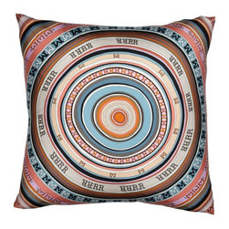 "Tohu Bohu" Herm&egrave;s Silk Scarf Pillow - Decorative Pillows