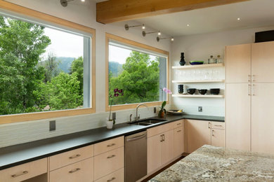 Example of a kitchen design in Denver