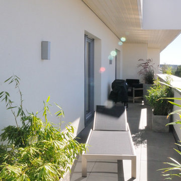 Im Penthouse setzt Licht die Akzente