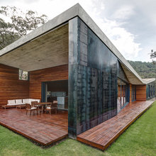 Casas Houzz: En México, un refugio de soltero sobre un volcán