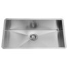 VIGO 30" Ludlow Stainless Steel Undermount Kitchen Sink, With Sink