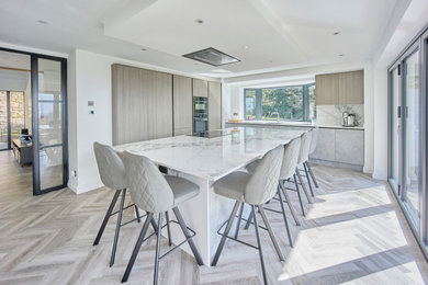Inspiration for a contemporary kitchen in Other.