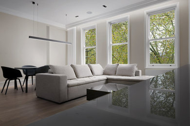 Photo of a contemporary living room in London.