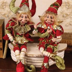 Mortimer The Minstrel Christmas Elf - Holiday Accents And Figurines