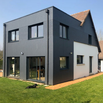 Nouvelle façade de la maison