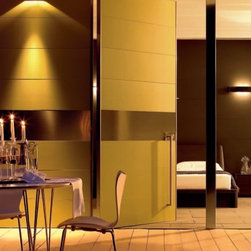 Pivot Door With Stainless Steel - Interior Doors