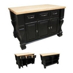 Hardware Resources - ISL01-DBK from Lyn Design - Kitchen Islands And Kitchen Carts