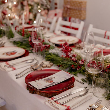 Christmas Decor- luxury Cabin-sky theme
