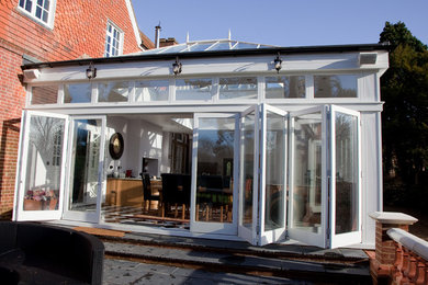 Contemporary conservatory in Sussex.
