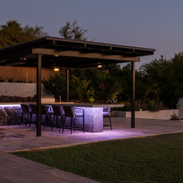 Paradise Pool and Outdoor Living Landscape on Paradise Valley