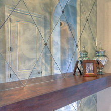 Mirrored Backsplash