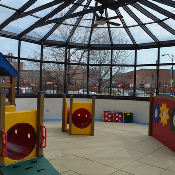 No Fault Safety Tile for residential or commercial playgrounds.