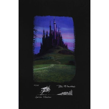 Disney Fine Art Sleeping Beauty Castle by Peter and Harrison Ellenshaw