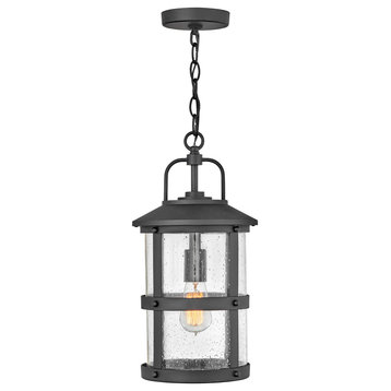 Hinkley Lakehouse 2682Bk New Medium Hanging Lantern, Black