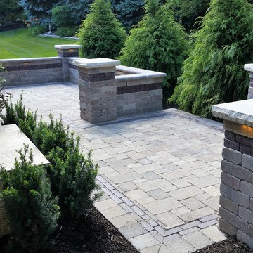 Backyard patio