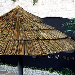 Thatch Umbrella - Synthetic - Outdoor Umbrellas