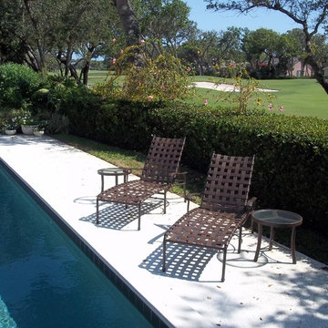POOL CHAISES STRAPPED
