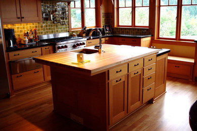 Inspiration for a timeless kitchen remodel in Other