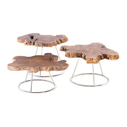 Barker and Stonehouse - Caspian Admire 3 Multi Coffee Table - Juegos de mesas de centro