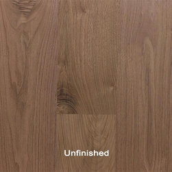 Unfinished Walnut Clear No Sap Engineered Floors - Engineered Wood Flooring