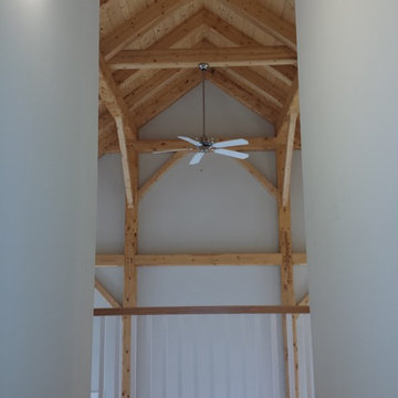 Beautiful Spruce Timber Frame Cottage with a Cedar Entry Way