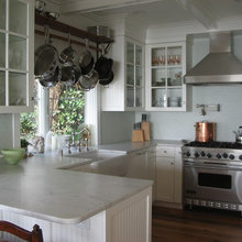 HANGING POTS PANS SHELF