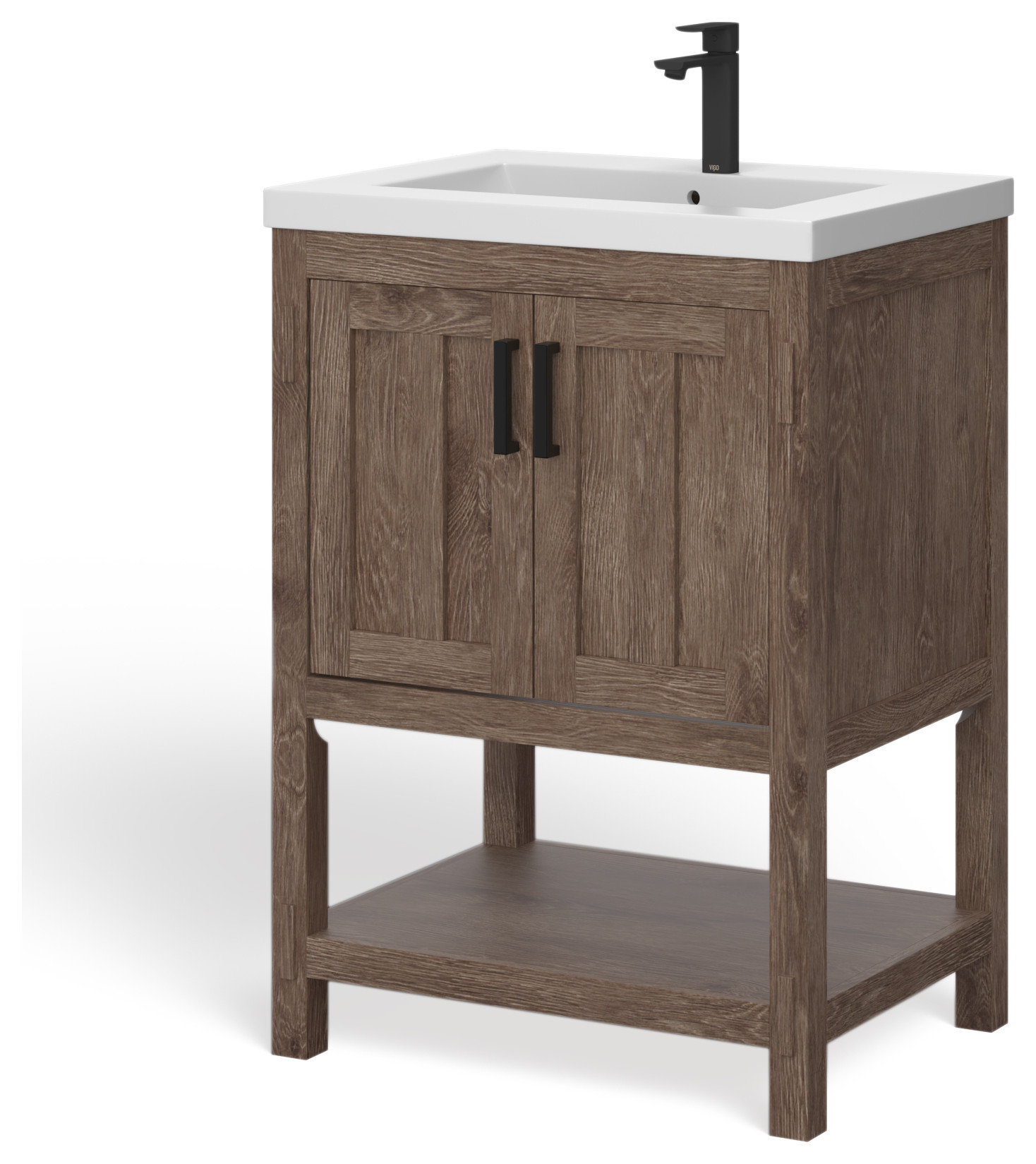 Harvey Bathroom Vanity, 24" - Transitional - Bathroom Vanities And Sink ...
