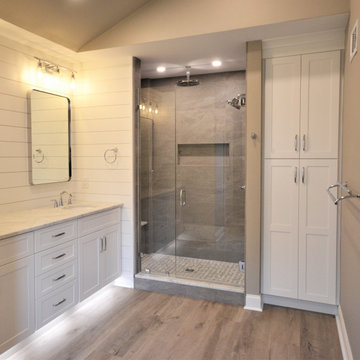 Large Owner’s bathroom and closet renovation in West Chester