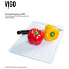 VIGO All-In-One Camden Stainless Steel Farmhouse Kitchen Sink Set, 36"