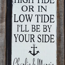 Handcrafted Beach House Decor Signs - Products