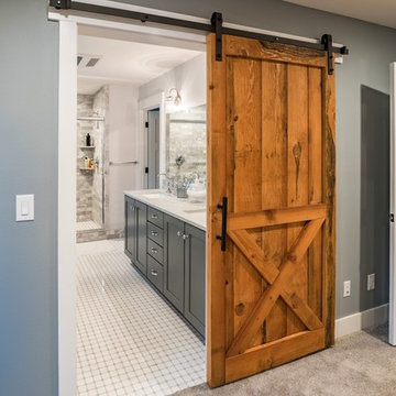 Arts & Crafts x Farmhouse Style Custom Home