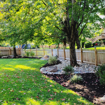 Drainage Erosion Control Along Fence line