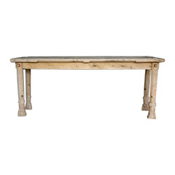 Antique Teak Table - Side Tables And End Tables