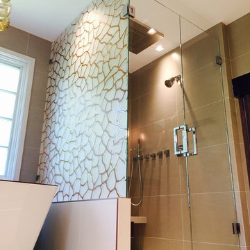 Custom Etched Glass Art - Chicago