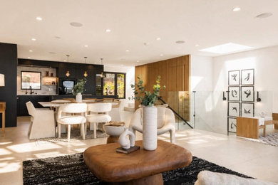 Inspiration for a contemporary living room remodel in San Francisco
