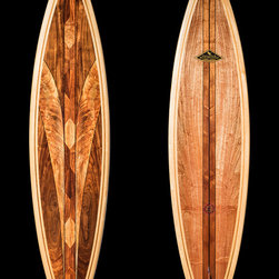 7'-3" Wooden Surfboards - Products
