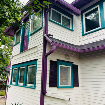 Lavender House Repaint, 25 Years Later