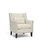 Albany Linen Lounge Chair, Beige