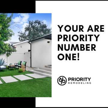 Front Yard Transformation done by Priority Remodeling in Orange, CA