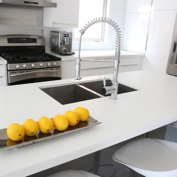 Italian-inspired modern IKEA kitchen