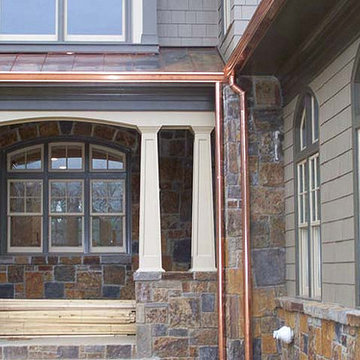 Copper Gutters