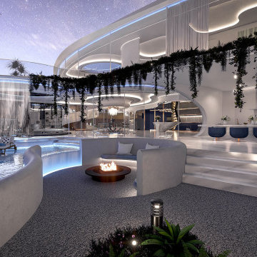 Temporal Echo - Outdoor Entertaining Area