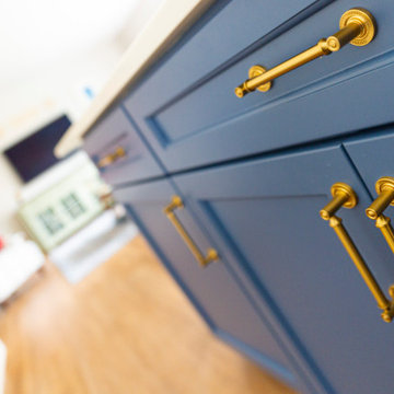 Elegantly Bold Kitchen Remodel.