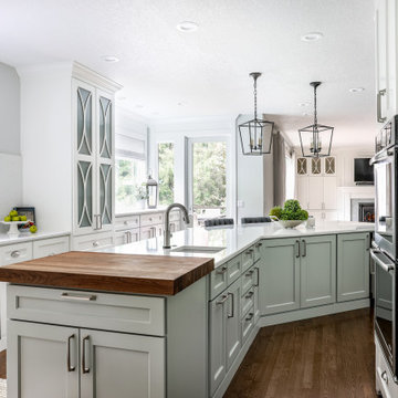 Hamptons Inspired Kitchen Remodel