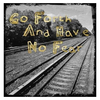 Black And Gold Rails Poster Print by Sheldon Lewis - Item ...