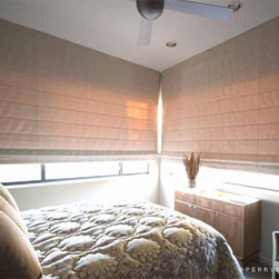 Motorized Roman Shades - Roman Shades